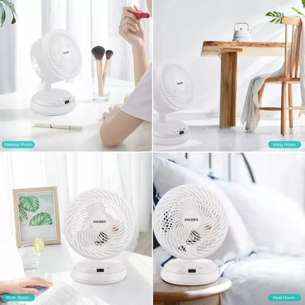 پنکه رومیزی فوچه مدل ys-013 ظرفیت 600 میلی آمپر