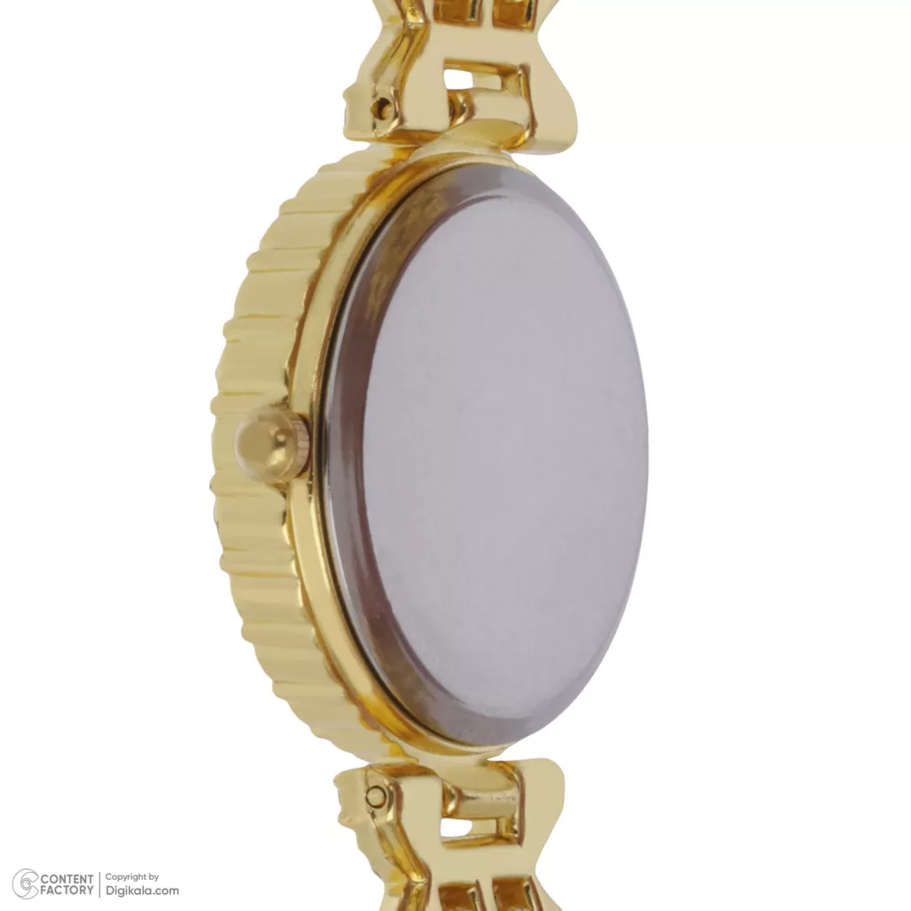 ساعت مچی عقربه‌ای کوارتز زنانه مدل دستبندی نگین‌دار کد 3