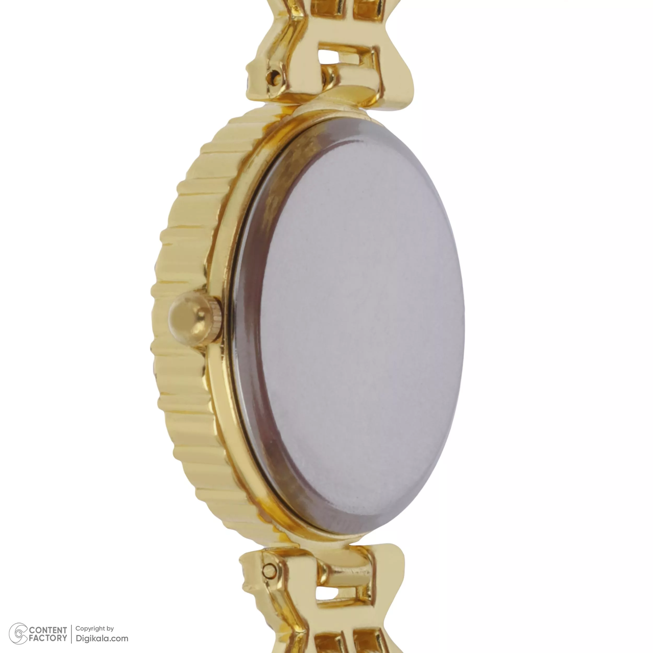 ساعت مچی عقربه‌ای کوارتز زنانه مدل دستبندی نگین‌دار کد 3