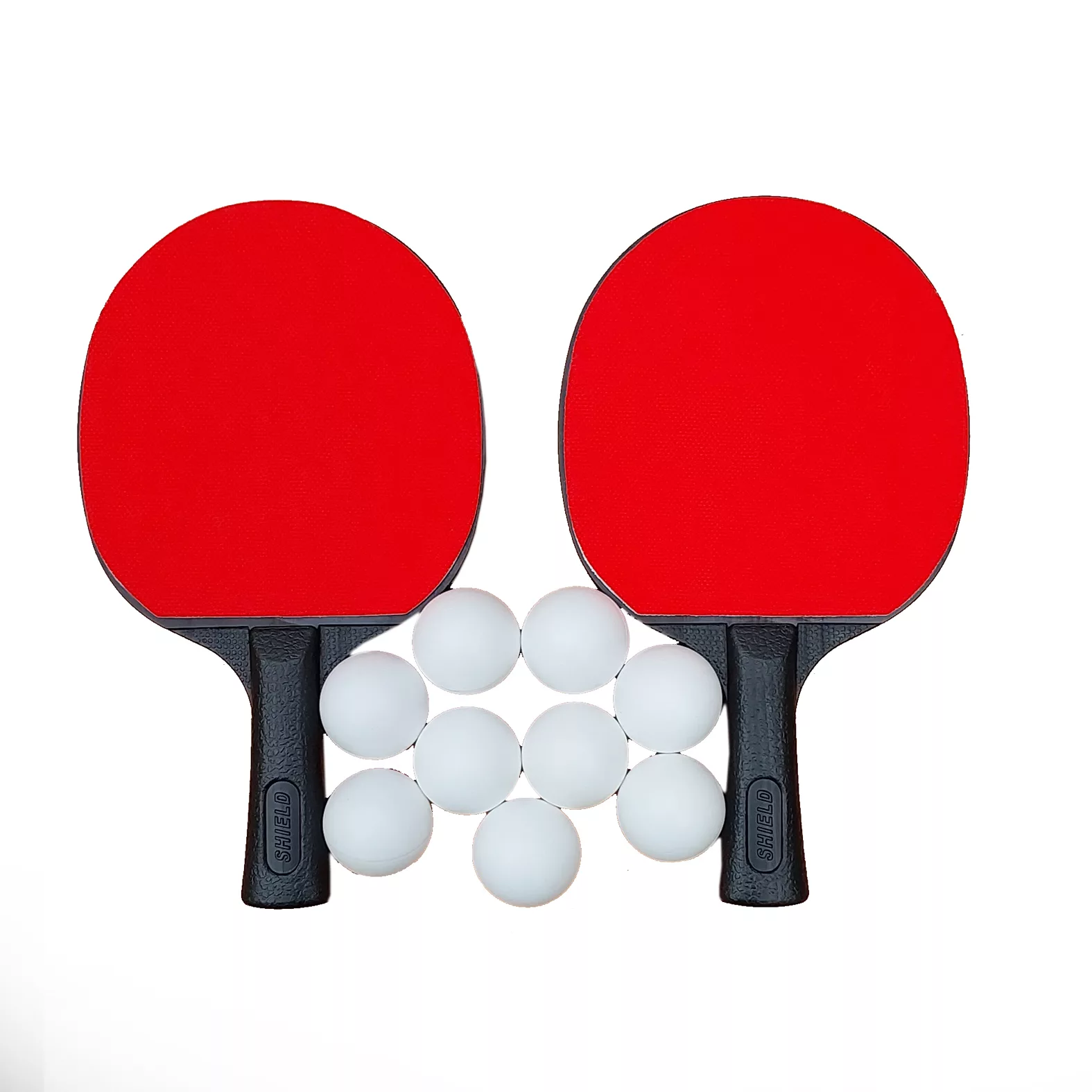 راکت پینگ پنگ شیلد کروت مدل پاندا مجموعه 9 عددی به همراه توپ