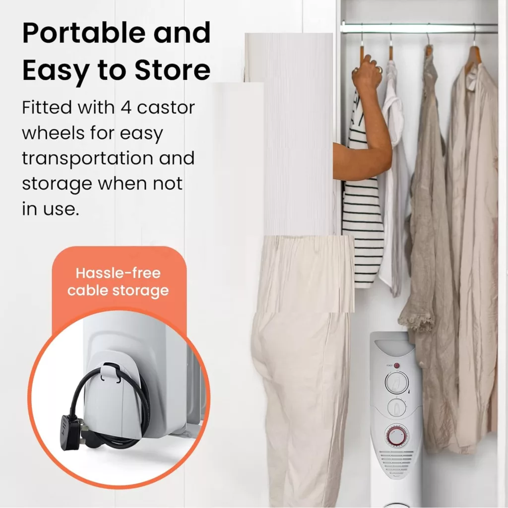 شوفاژ برقی ۱۱ پره پرو بریز مدل PB-H02