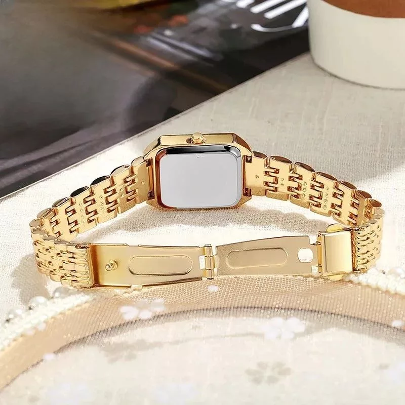 ساعت مچی عقربه ای زنانه مدل خطی کلاسیک tp