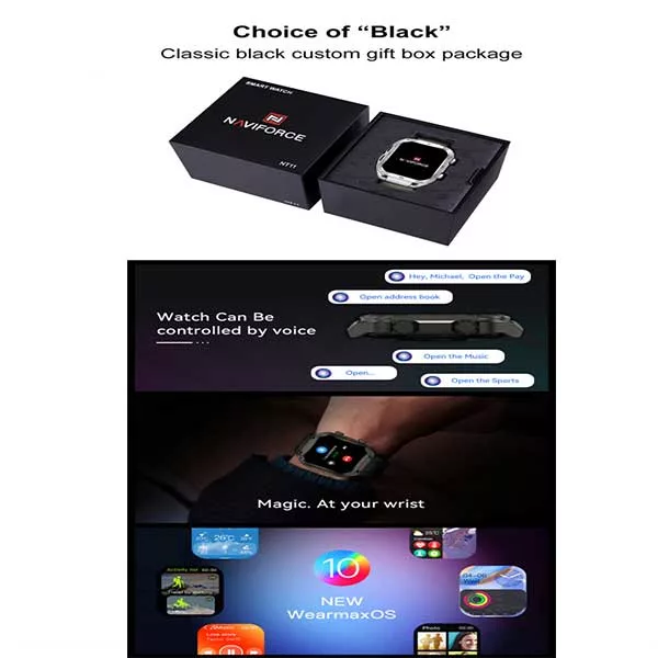 ساعت هوشمند نیوی فورس مدل N11