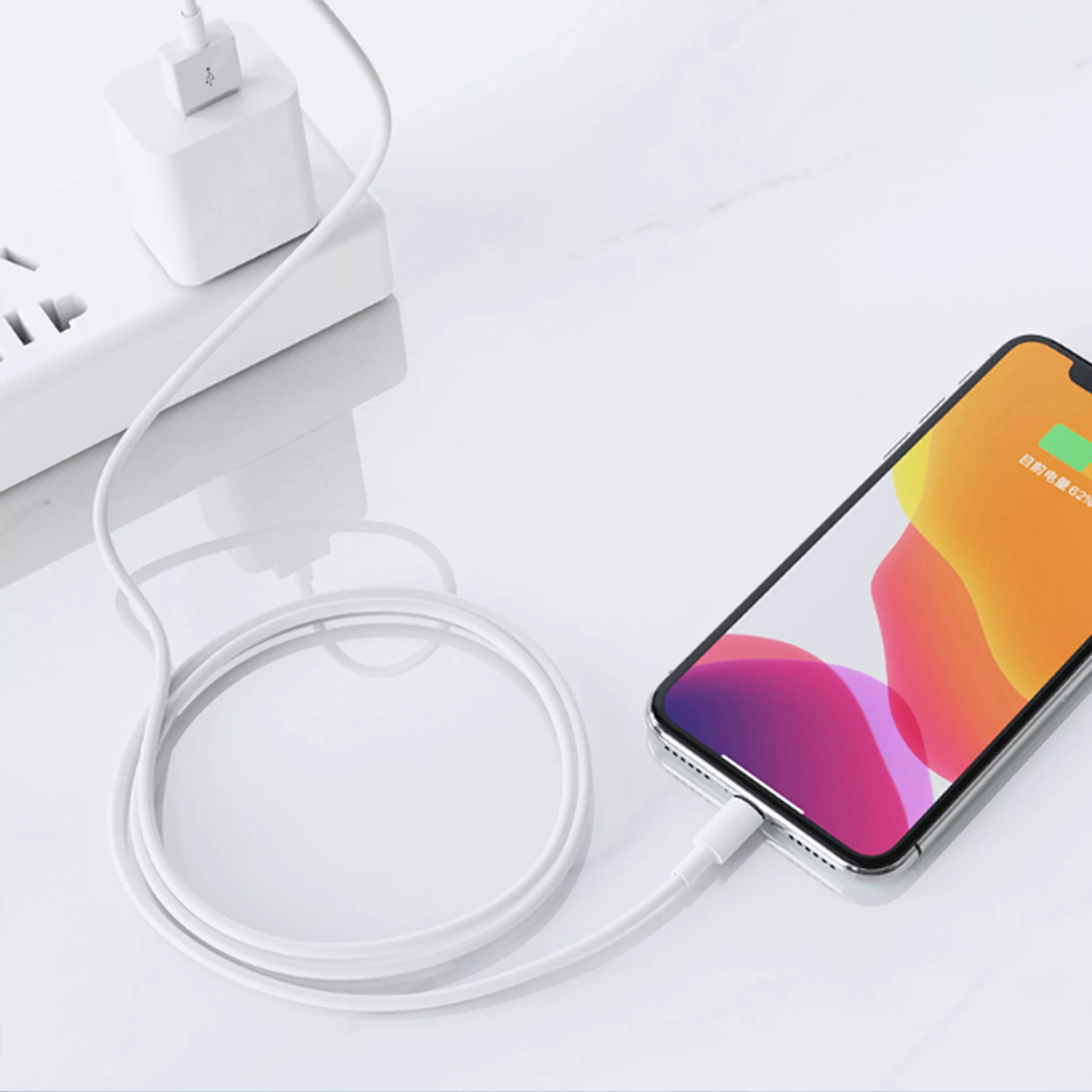 کابل شارژ تبدیل USB به لایتنینگ هترون مدل HC275i طول 1متر