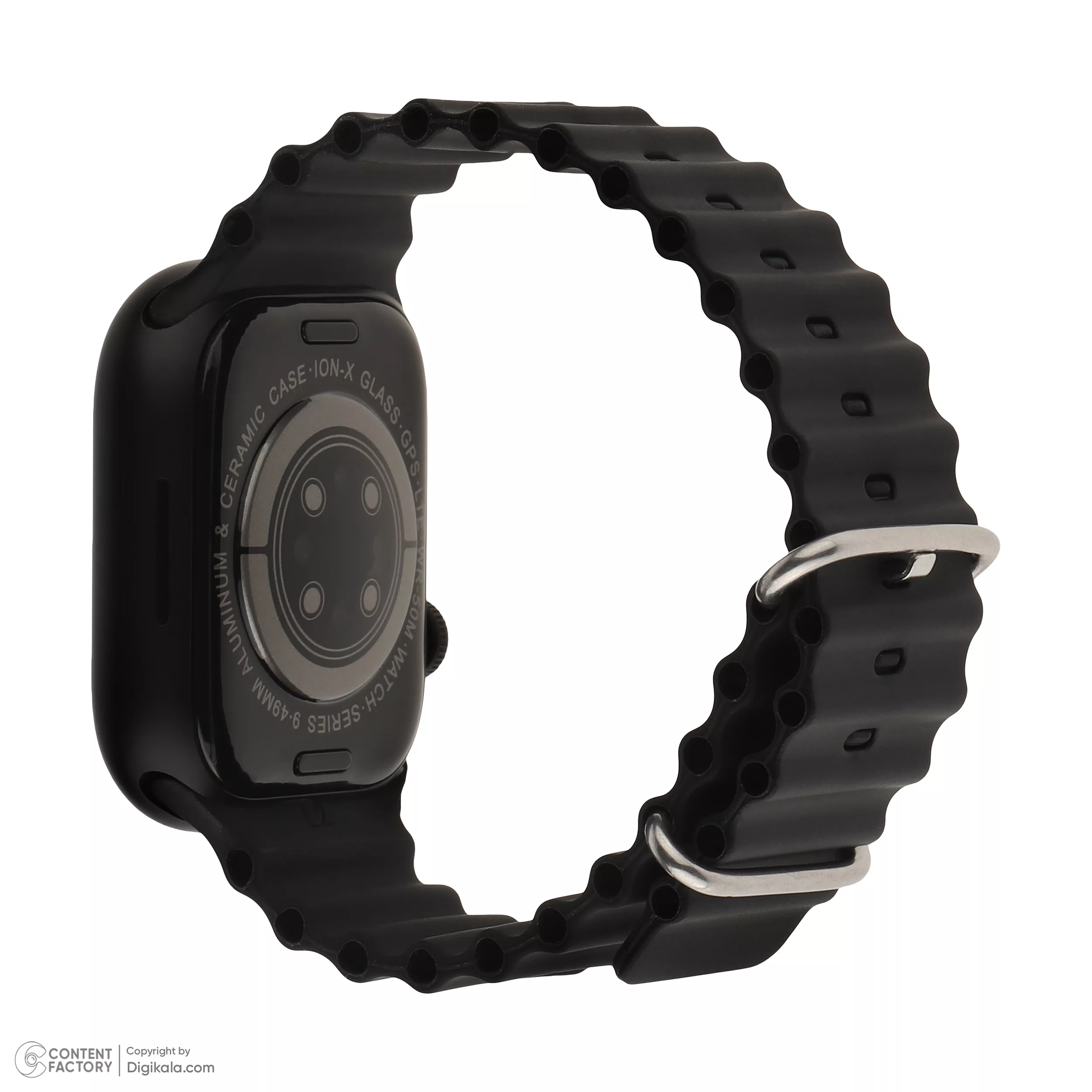 ساعت هوشمند مدل Rock 31 دارای قابلیت های صفحه نمایش رنگی، گام‌شمار، حسگر ضربان قلب و بند سیلیکونی