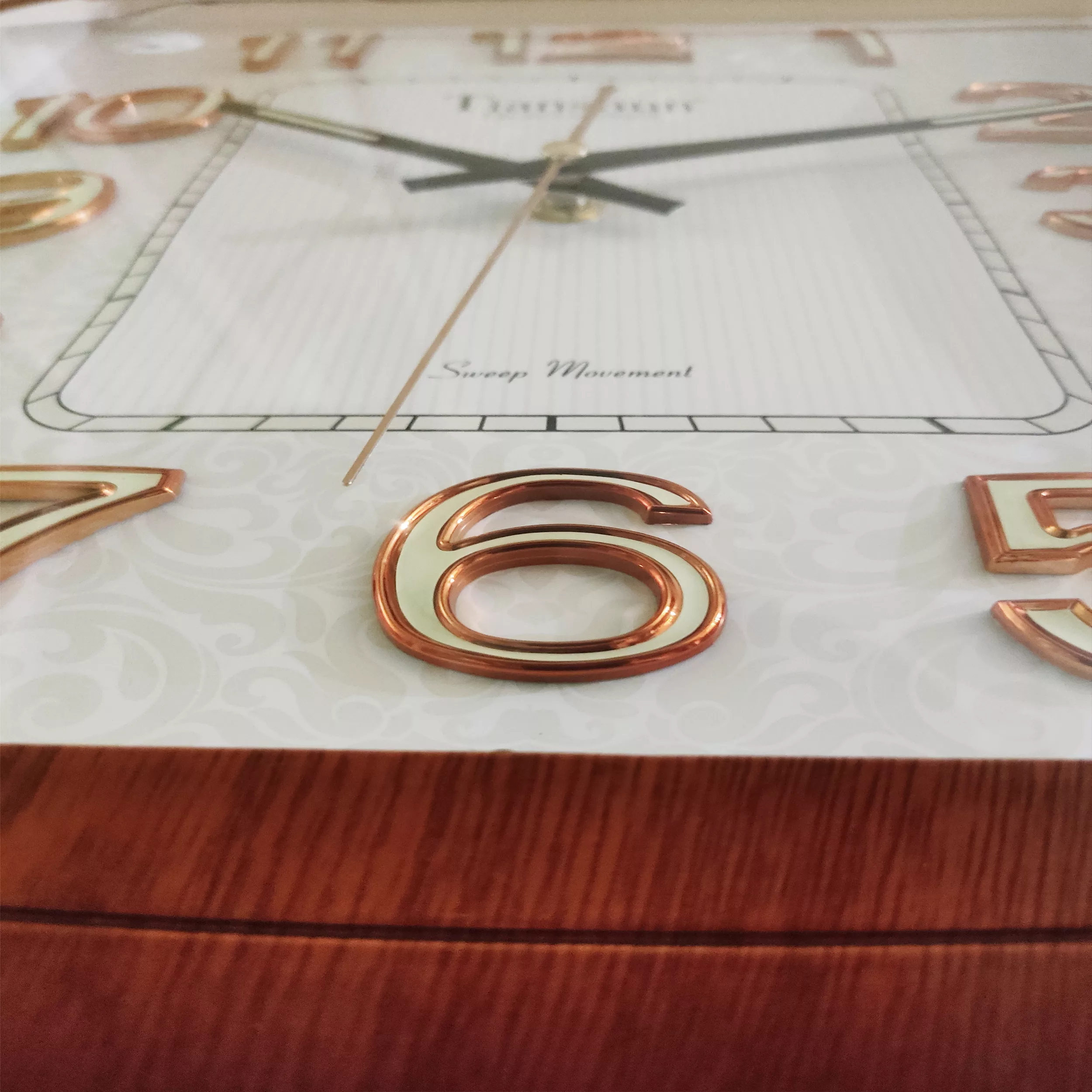 ساعت دیواری تیانشون مدل wood کد 1-2235