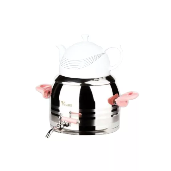 ست کتری و قوری ویدارو مدل V-3507 گنجایش کتری 6 لیتر گنجایش قوری 0.9 لیتر