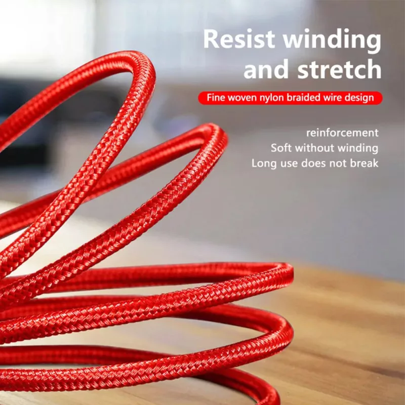 کابل تبدیل USB به microUSB/لایتنینگ/USB-C هارمن مدل ONLY CHARGE طول 1 متر