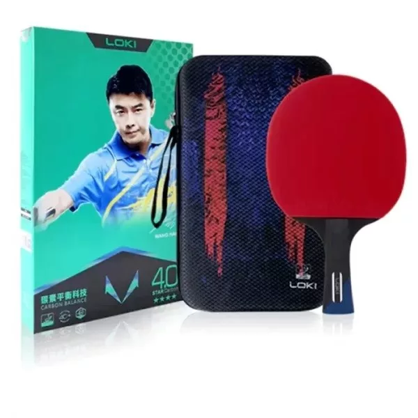 راکت پینگ پنگ لوکی مدل carbon 4star