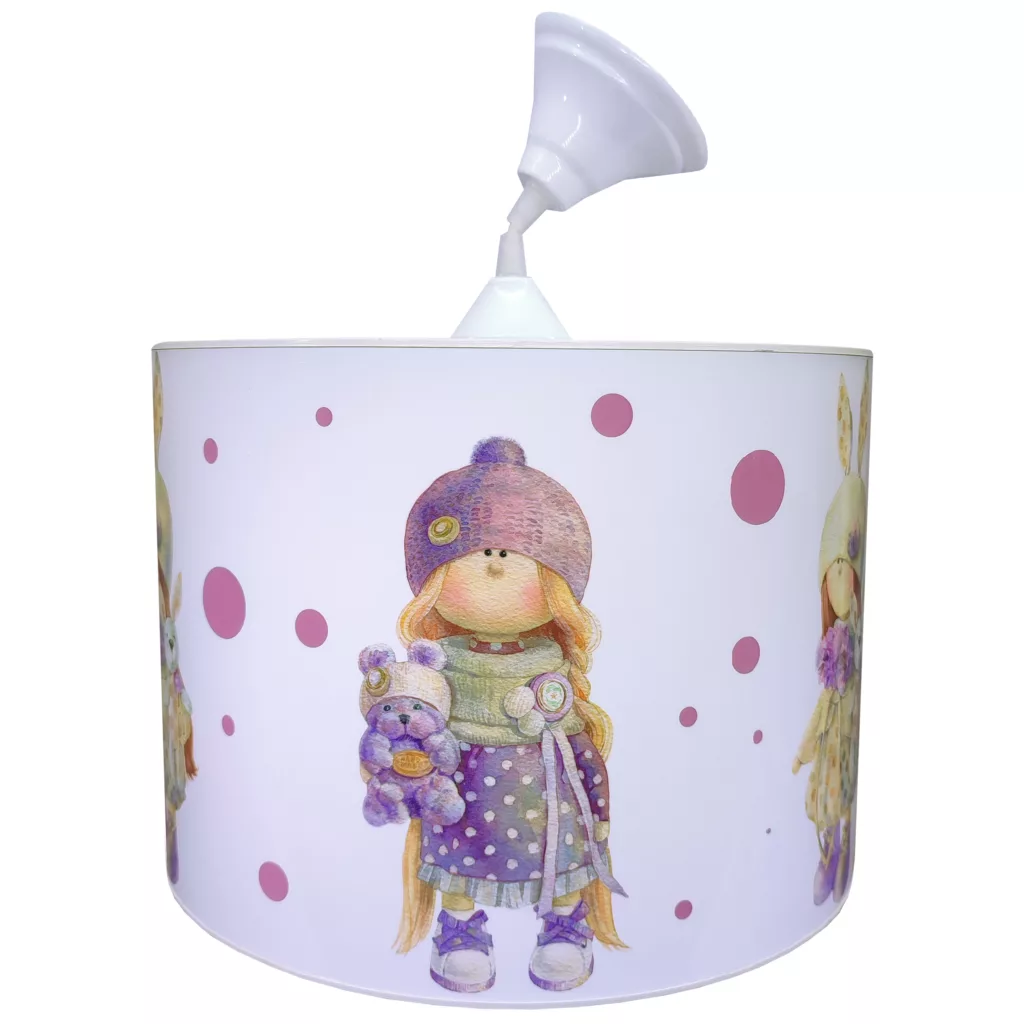 لوستر اتاق کودک طرح عروسک روسی