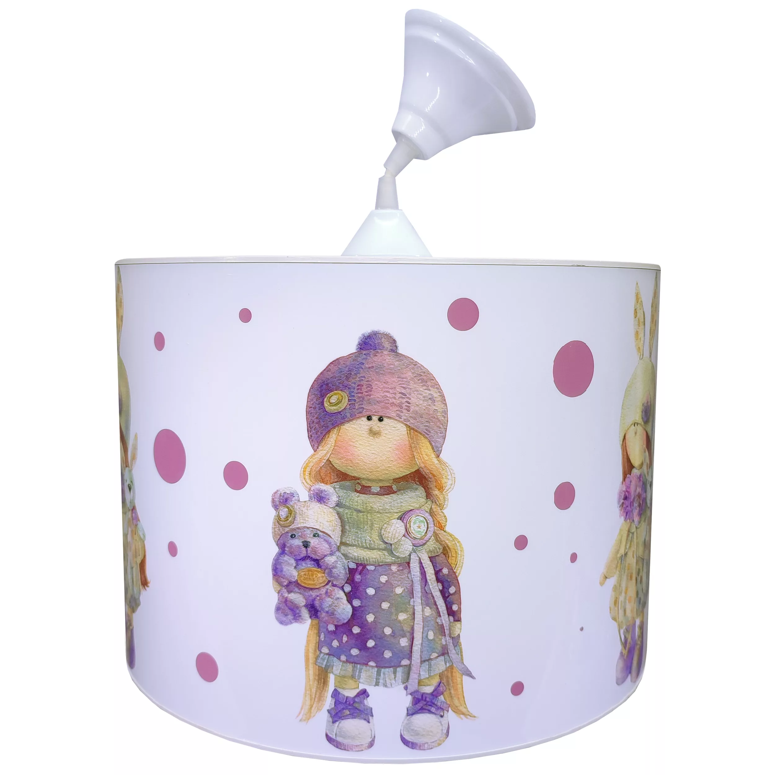 لوستر اتاق کودک طرح عروسک روسی