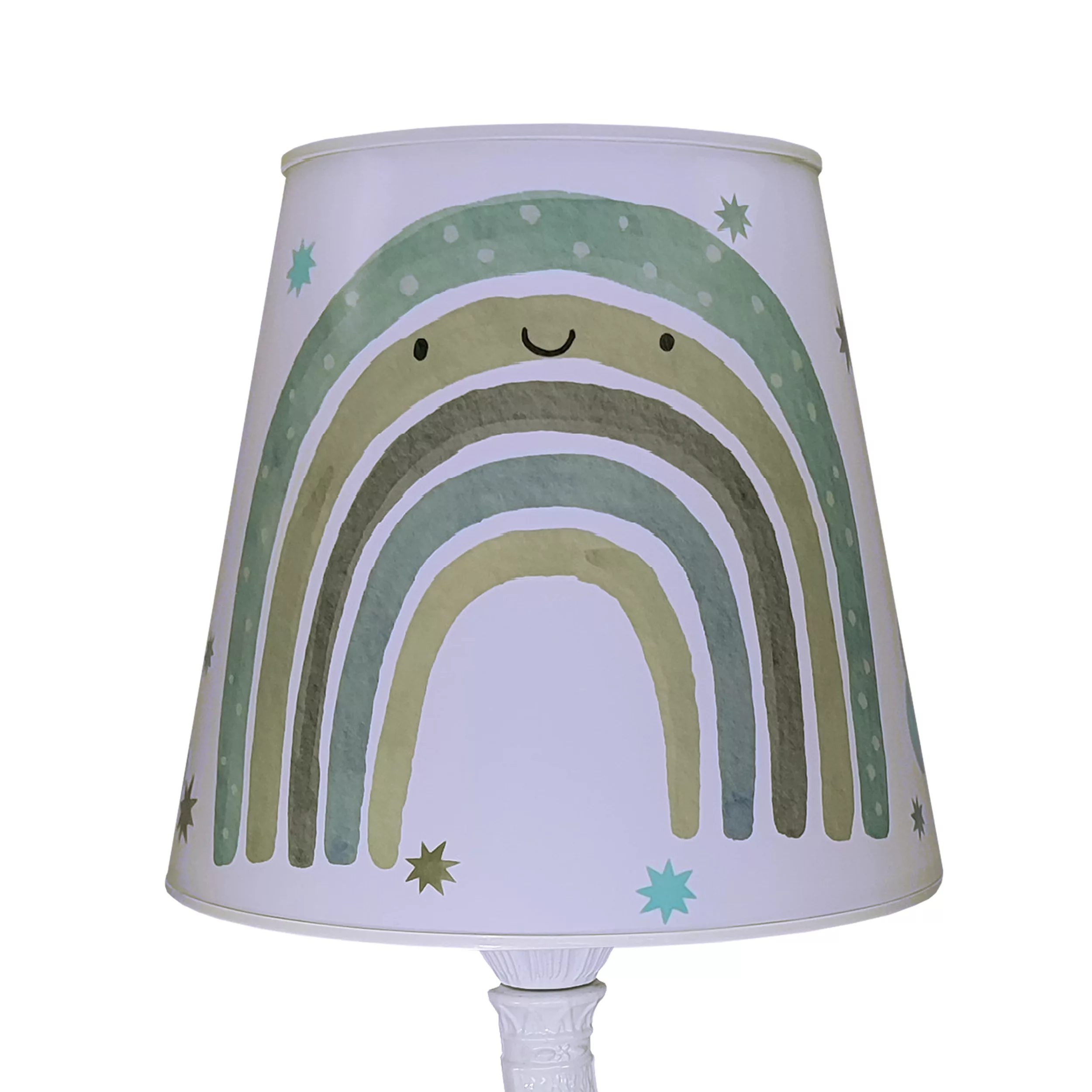 چراغ خواب اتاق کودک مدل رنگین کمان و ابر و ستاره