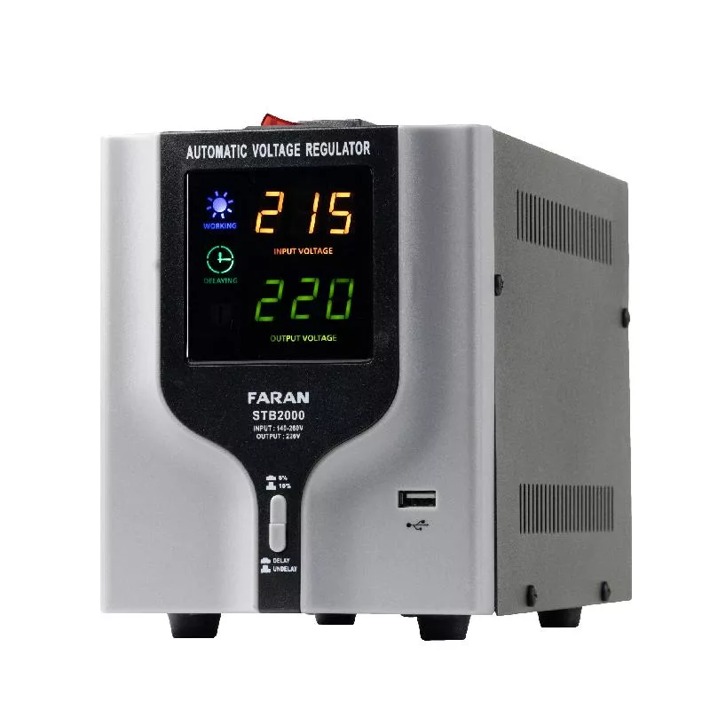 استابلایزر فاران مدل STB2000 ظرفیت 2000 ولت آمپر