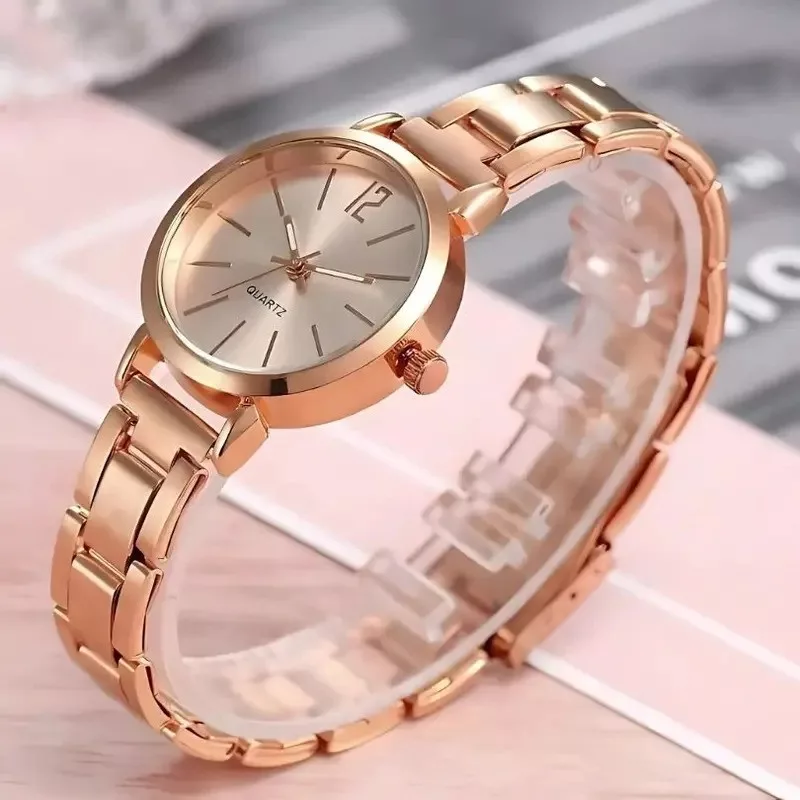 ست ساعت مچی عقربه‌ای کوارتز و دستبند زنانه مدل 429-1 R