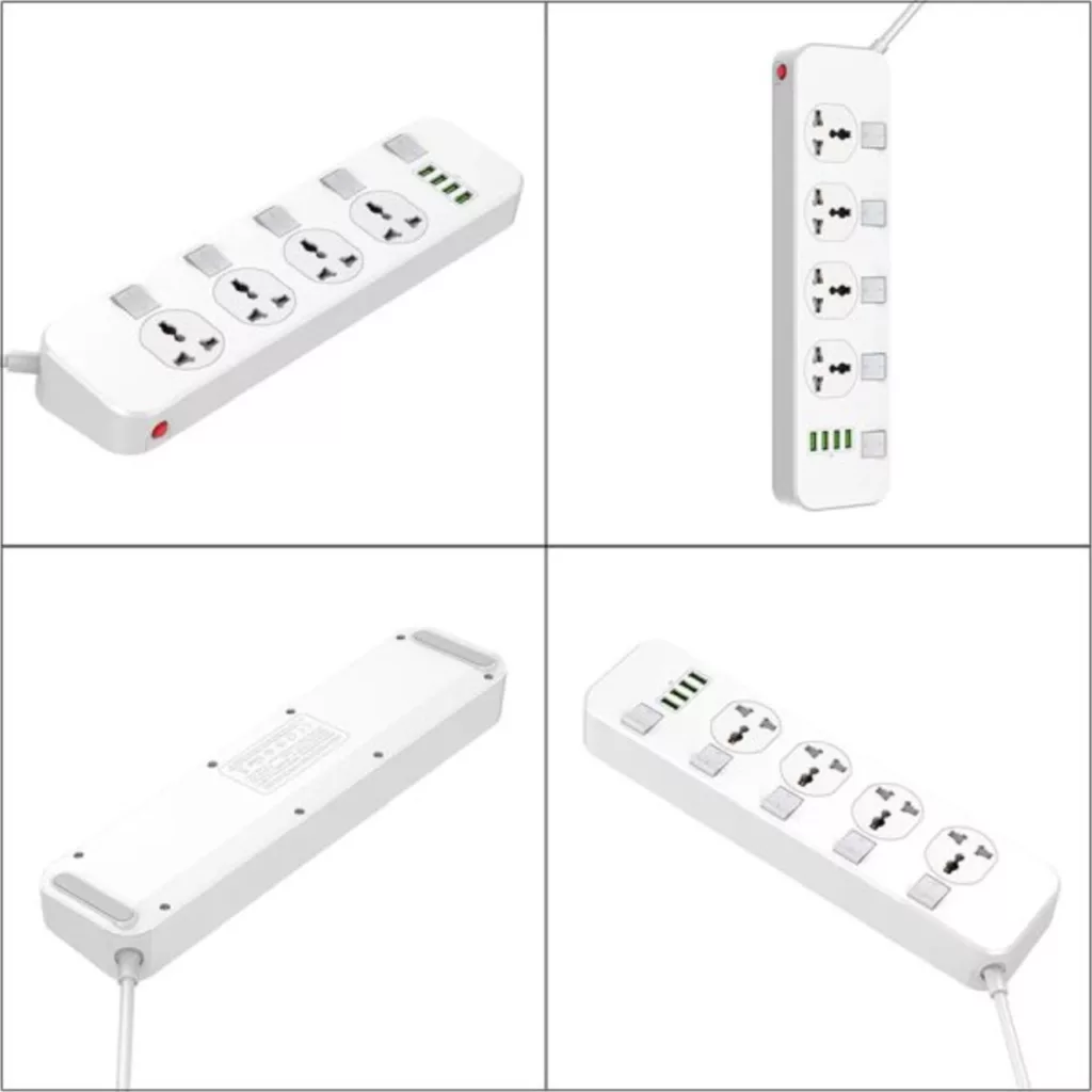 چندراهی برق الدینیو مدل  SC4408 Power Strip