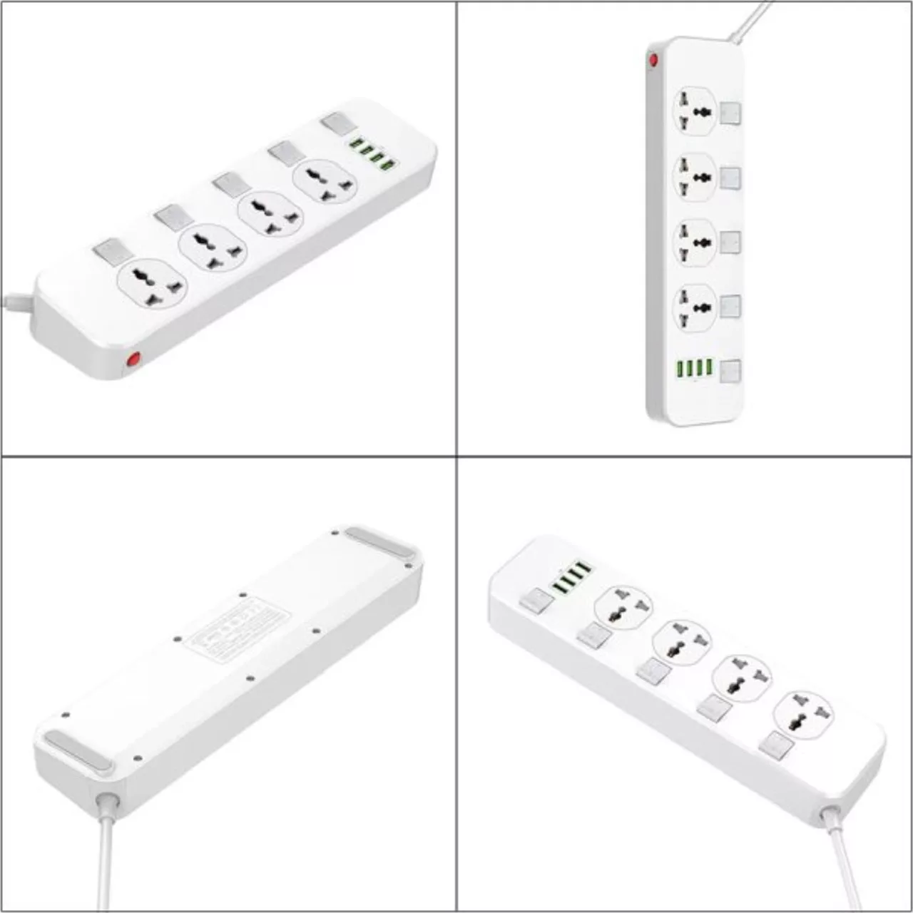 چندراهی برق الدینیو مدل  SC4408 Power Strip