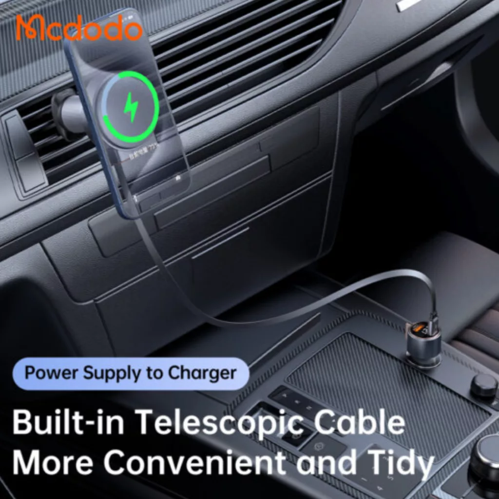 پایه نگهدارنده گوشی موبایل و شارژر 15وات مک دودو مدل ch-0091