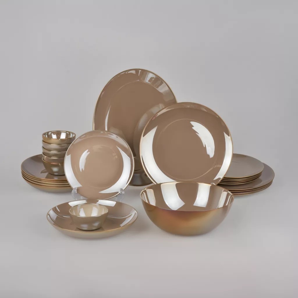 سرویس غذاخوری 26 پارچه 6 نفر فرانسوا مدل کلاسیک لنا