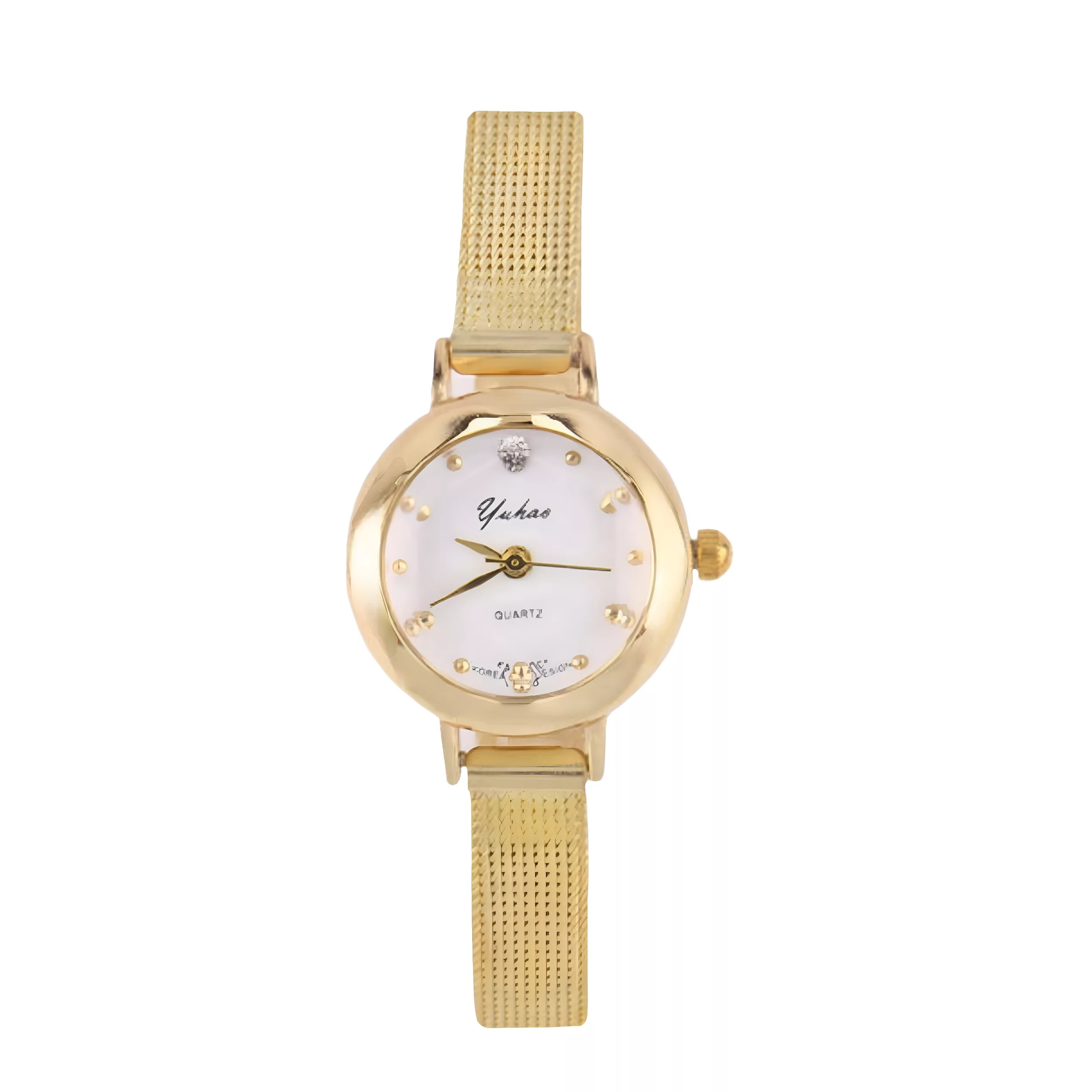 ساعت مچی عقربه ای زنانه مدل تک موتوره بند ظریف ساعت مچی عقربه ای زنانه مدل تک موتوره بند ظریف