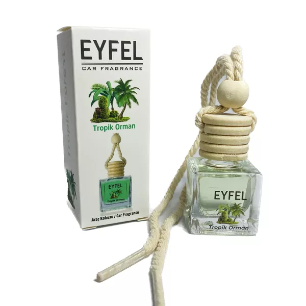 خوشبوکننده خودرو ایفل مدل TROPIC FOREST جنگل استوایی حجم 10 میلی لیتر