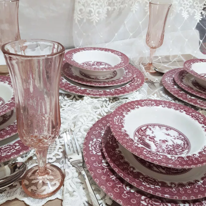 سرویس غذاخوری 12 پارچه انگلیش هوم کد 452