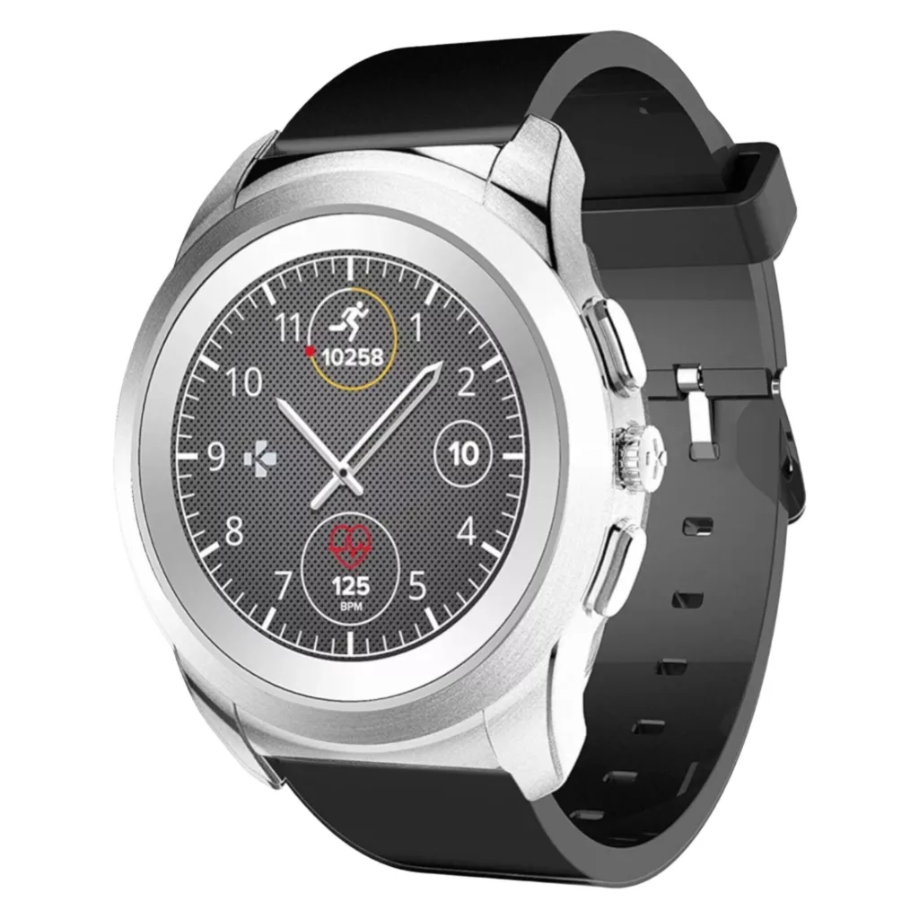 ساعت هوشمند مای کرونوز مدل zetime دارای قابلیت های صفحه نمایش لمسی، کنترل موسیقی، کنترل سطح اکسیژن خون، ضد آب، قابلیت تغییر طرح ساعت یا تم، بند سیلیکون