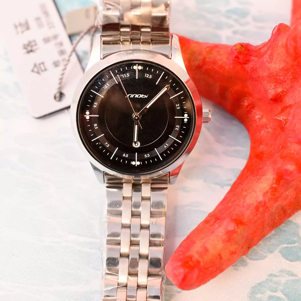 ساعت مچی عقربه ای زنانه سینوبی مدل 9842L