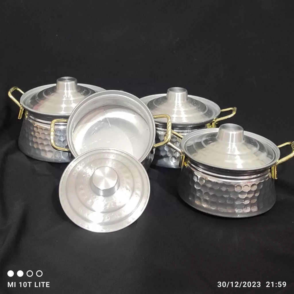 سرویس قابلمه 8 پارچه مدل دیگچه چکشی