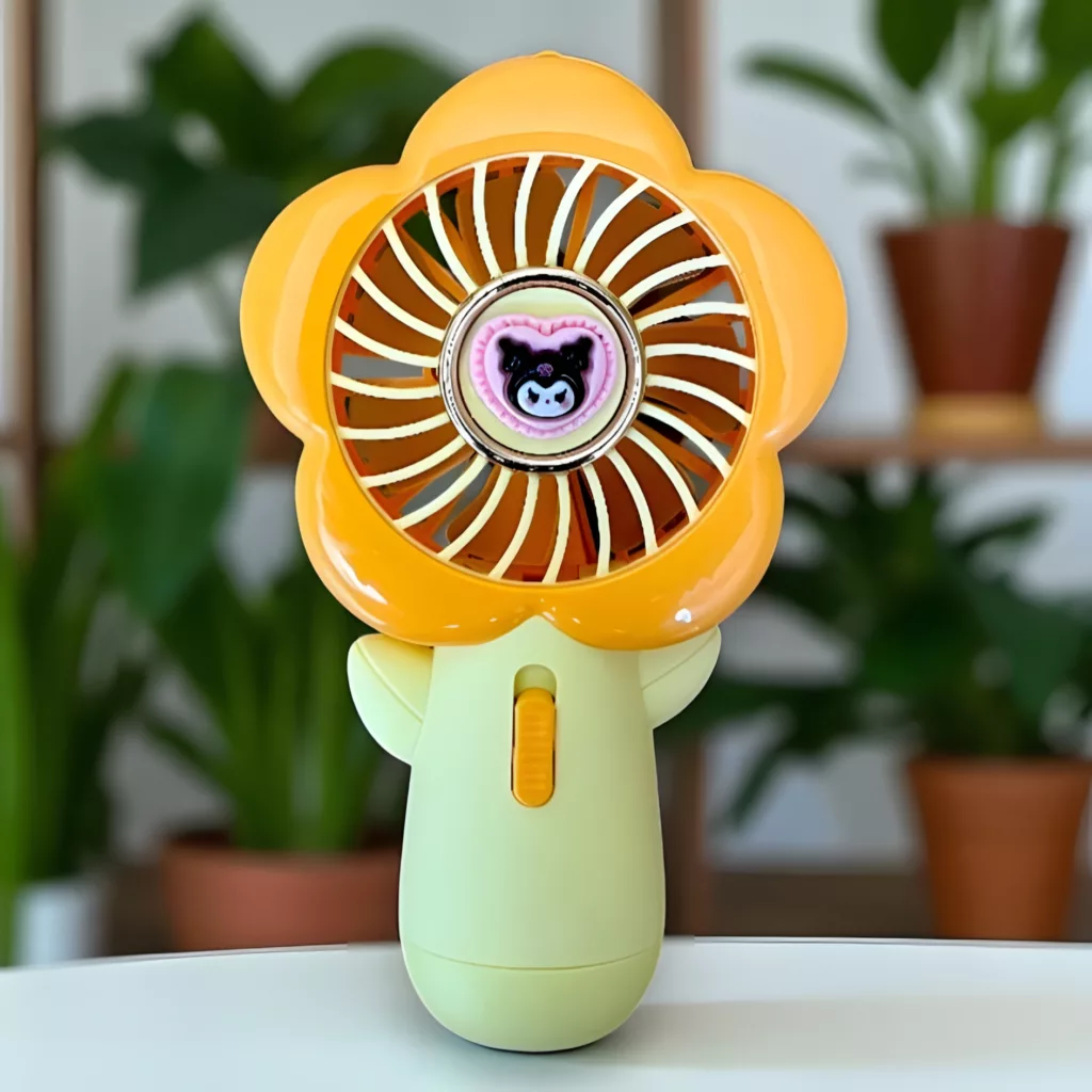 پنکه دستی مدل شارژی کرومی کد cs1365