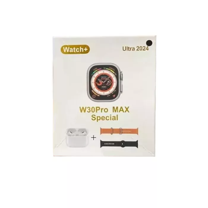 ساعت هوشمند مدل W30PRO MAX به همراه هدفون