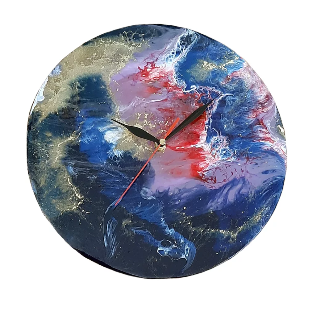 ساعت دیواری مدل طرح کهکشان