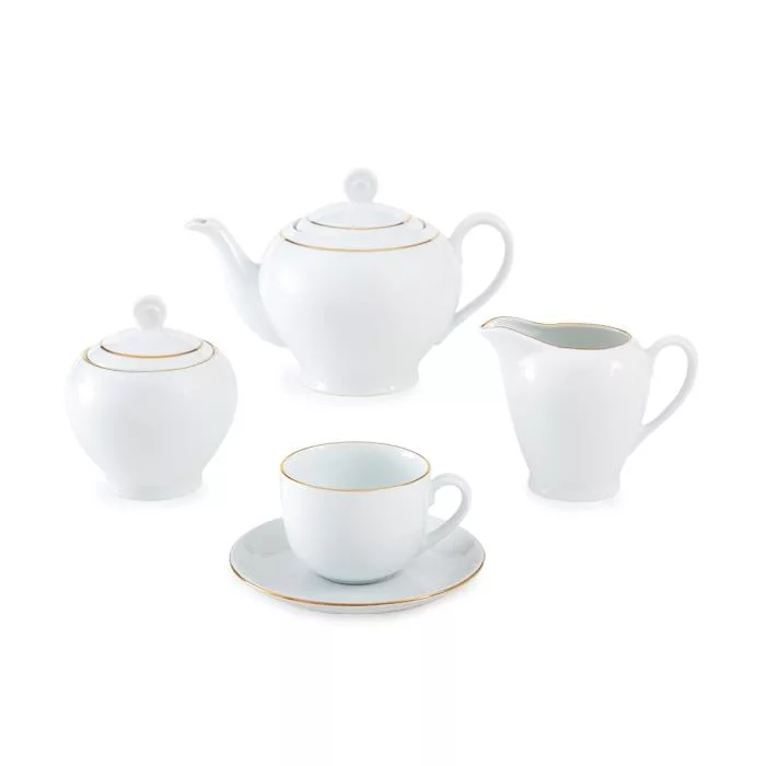 سرویس غذاخوری 102 پارچه چینی زرین ایران سری ایتالیا اف مدل زرین درجه عالی