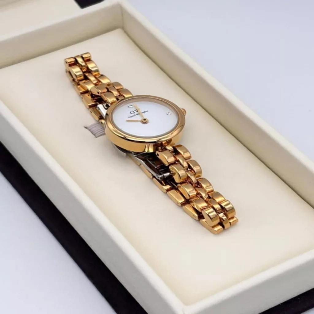 ساعت مچی عقربه‌ای کوارتز زنانه دنیل ولینگتون مدل 0020