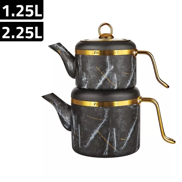 ست کتری و قوری زیو مدل ZTS-8014