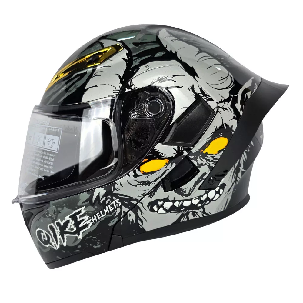 کلاه کاسکت فک متحرک کایک مدل 772 طرح Bull Demon King