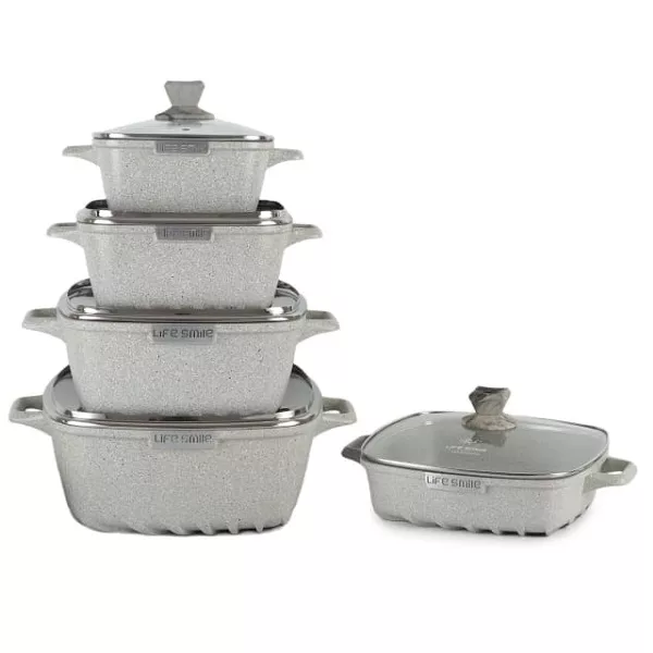 سرویس پخت و پز ده پارچه لایف اسمایل مدل SPF-10