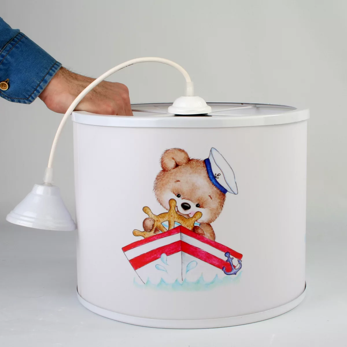 لوستر کودک مدل خرس ملوان کد 102