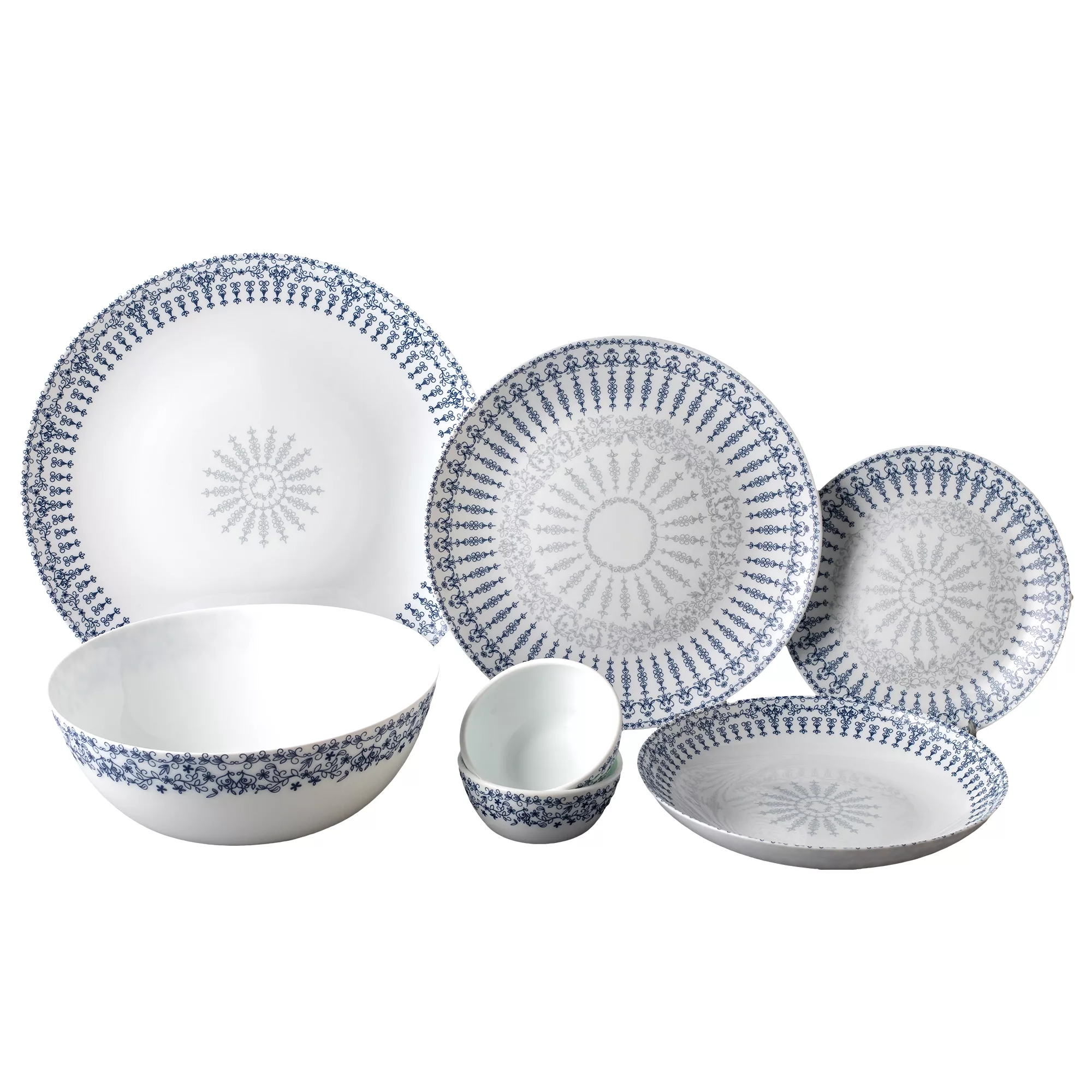 سرویس غذاخوری 26 پارچه 6 نفر آیروپال مدل فردیس