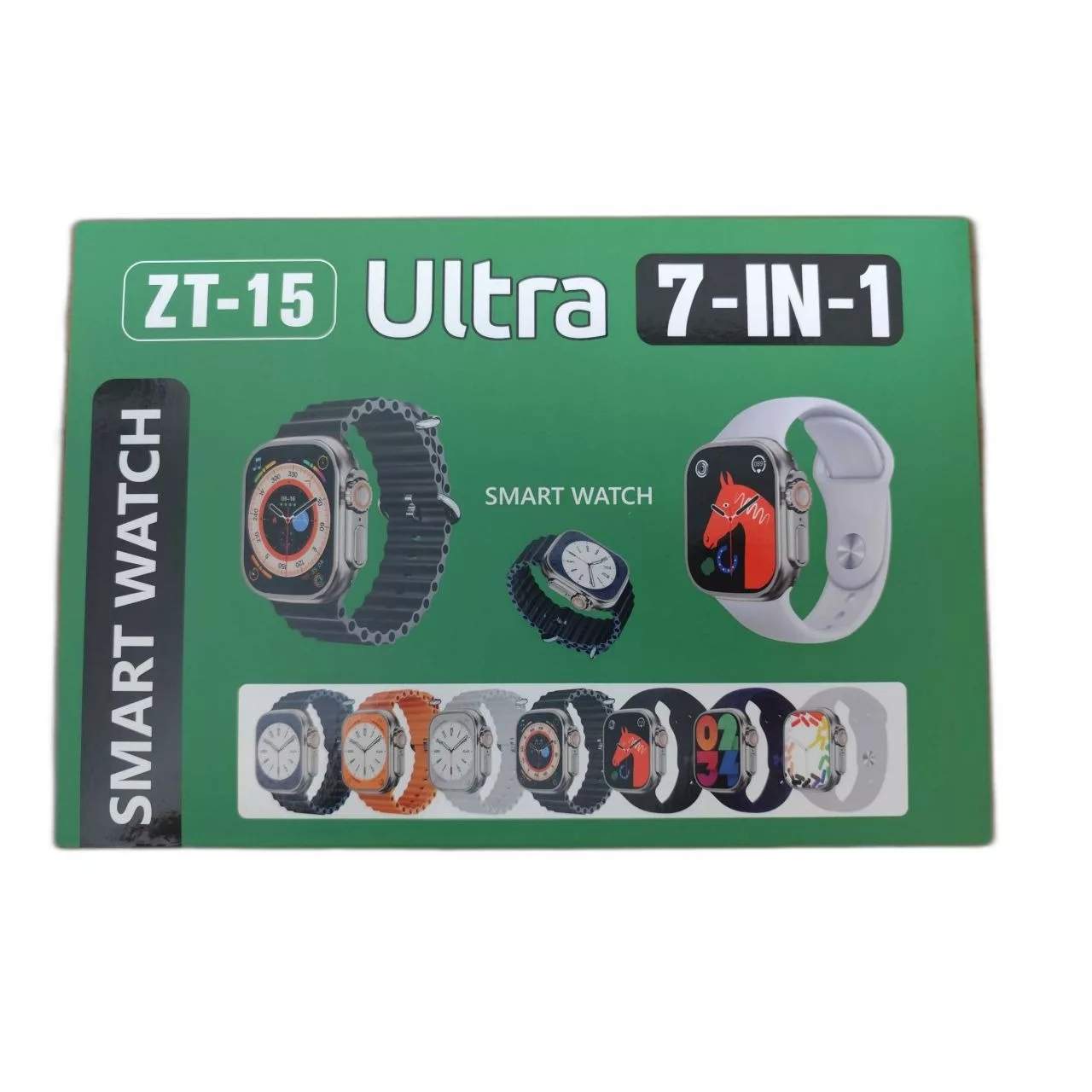 ساعت هوشمند 2 اینچی مدل ZT-15 Ultra با بند سیلیکونی