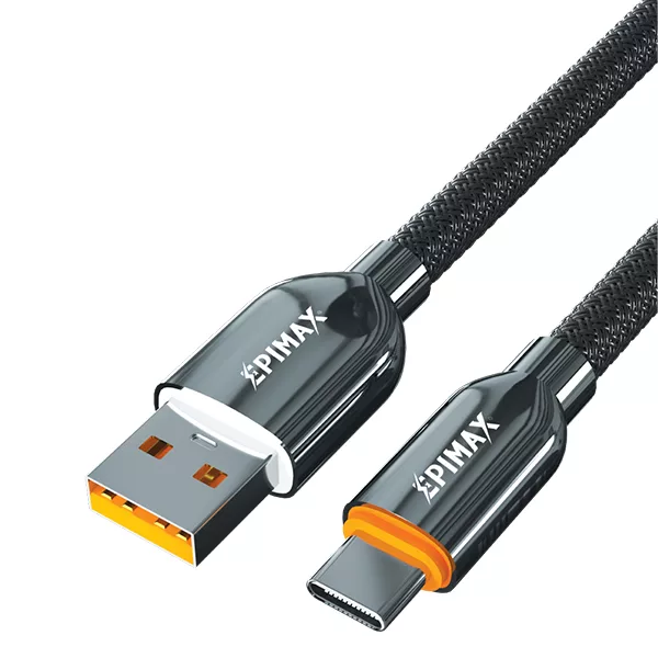 کابل تبدیل USB به USB-C اپی مکس مدل EC128 طول 1 متر