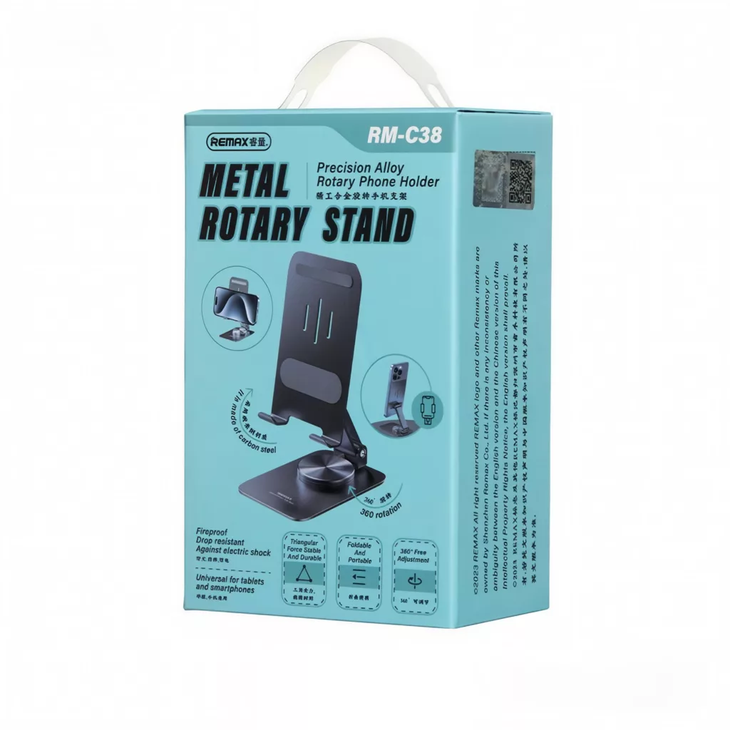 پایه نگهدارنده گوشی موبایل و تبلت ریمکس مدل RM-C38