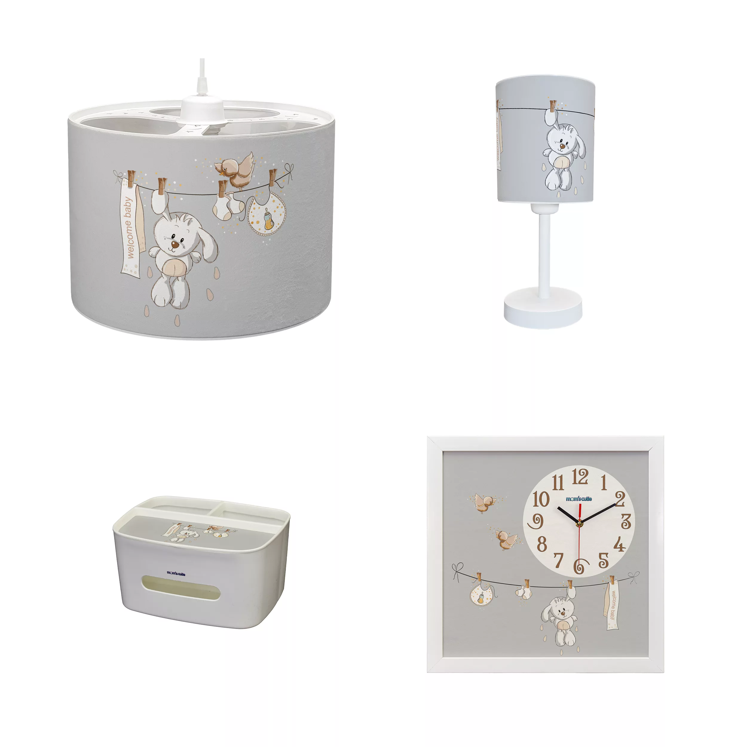 ست لوستر کودک مامز کیوتی مدل PL-60 بسته 4 تایی