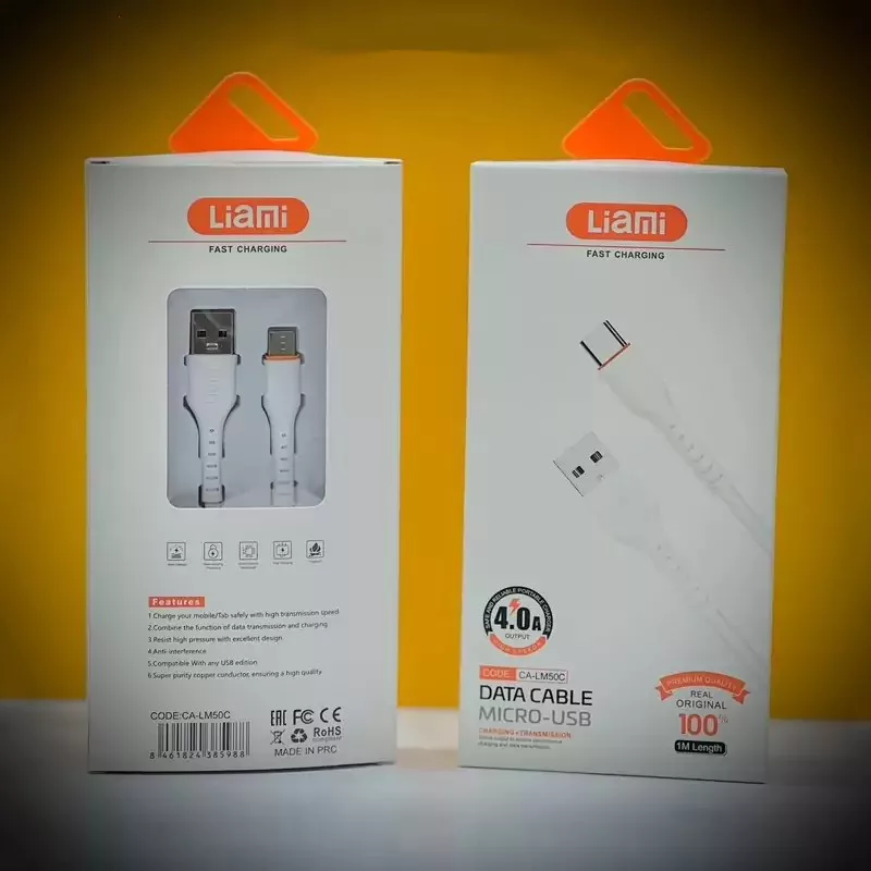 کابل تبدیل USB به Type-C لیامی مدل CA-LM50C طول 1 متر