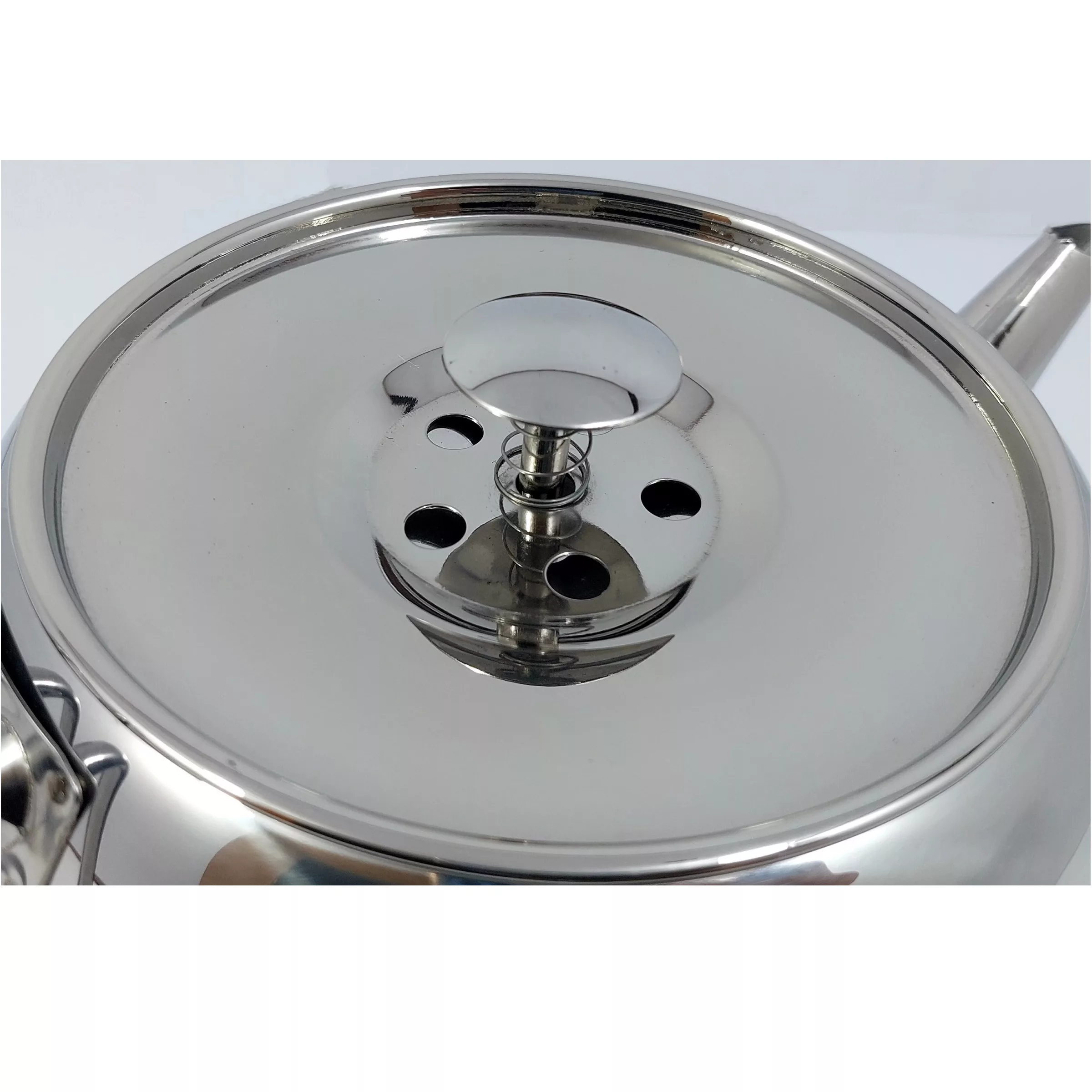 ست کتری و قوری دستیلوکس مدل لوله دار گنجایش کتری 3 لیتر گنجایش قوری 1 لیتر