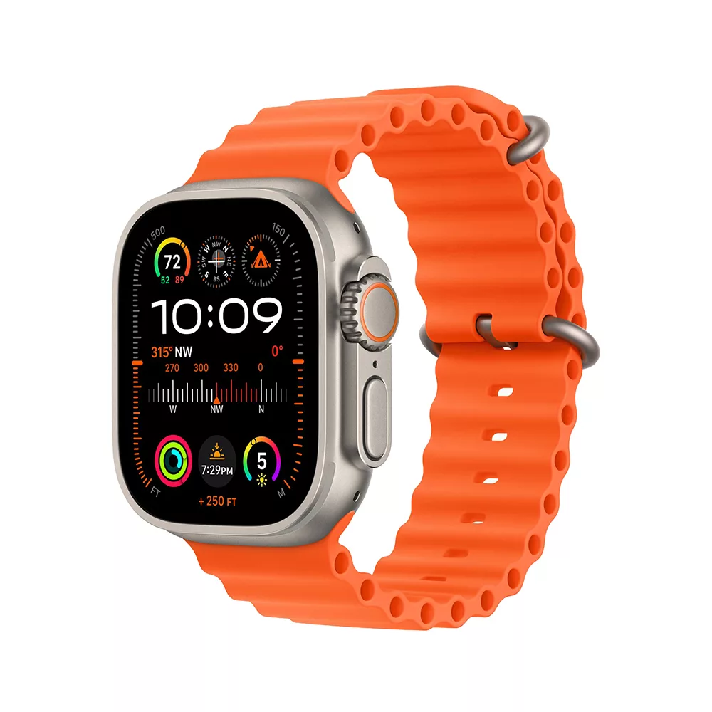 ساعت هوشمند 2.1 اینچی هایو مدل ultra2 7+1 با بند سیلیکونی