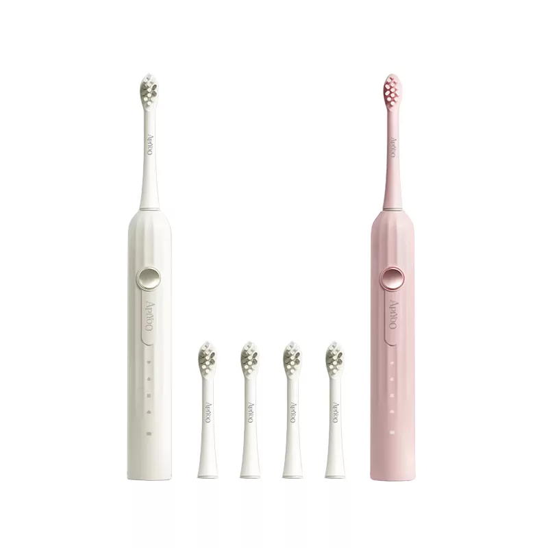 مسواک برقی آپیو مدل T12-A به همراه 4 سری یدک  مجموعه 2 عددی