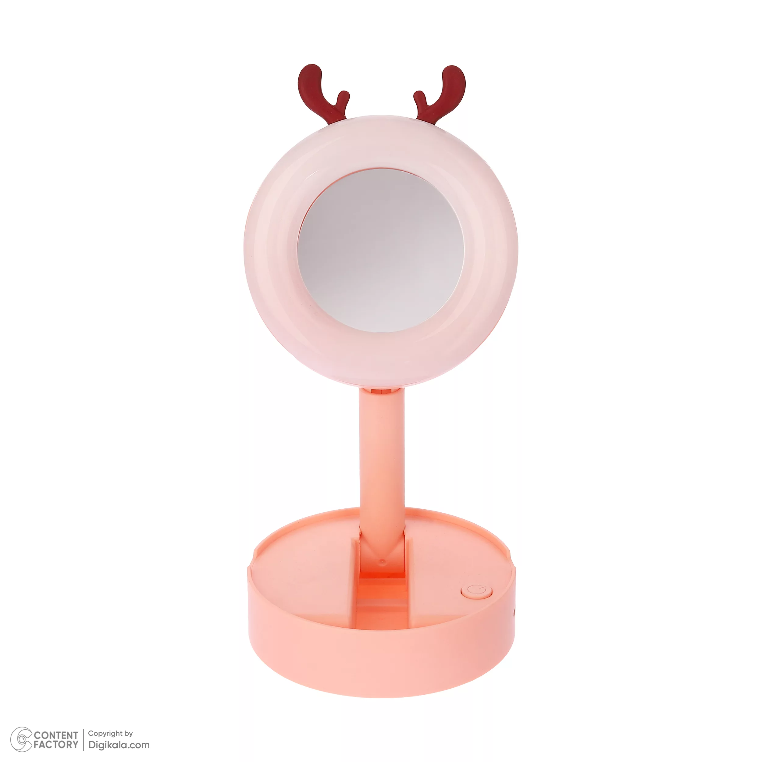 آینه آرایشی رینگ‌لایت‌دار مدل NO.0838-2