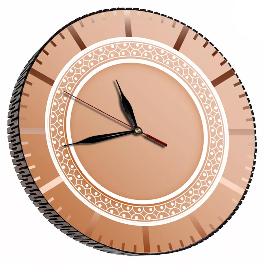 ساعت دیواری مدل مدرن رز