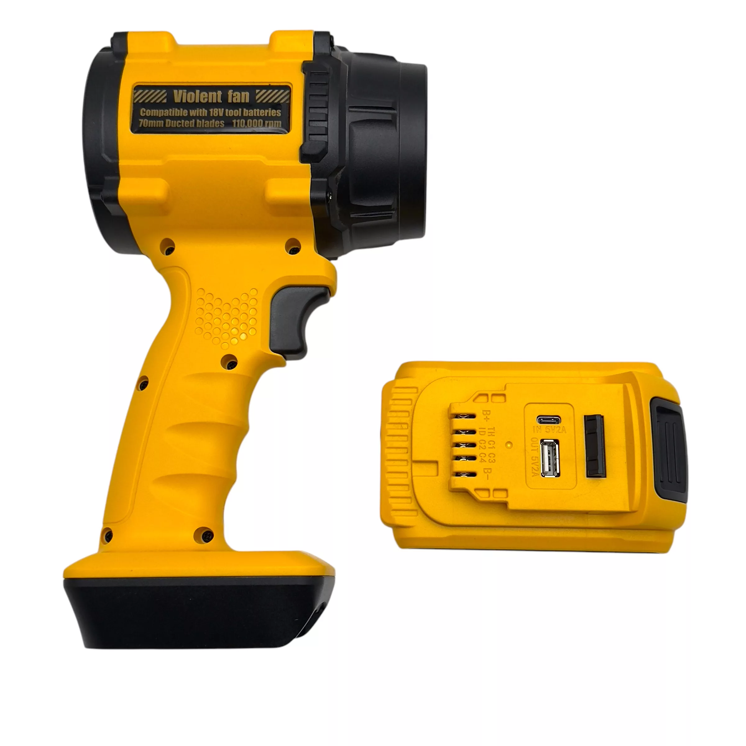 دستگاه دمنده 18 وات ویولت مدل VIOLET FAN مدل F018