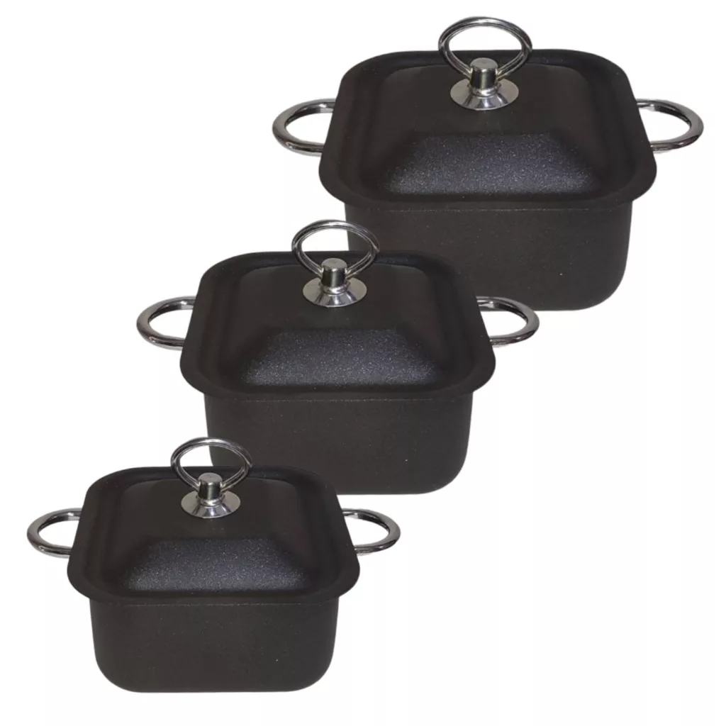 سرویس قابلمه گرانیتی 6 پارچه مدل mini